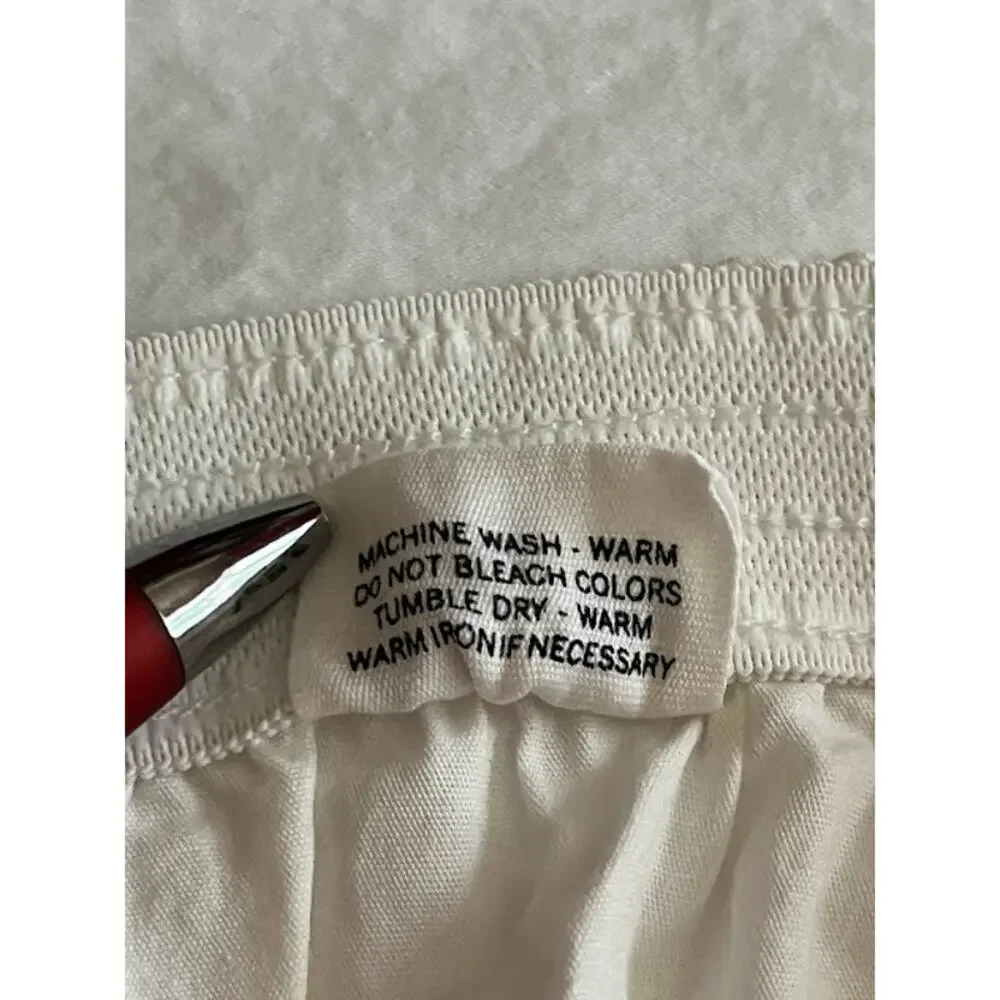 All Cotton Boxers White with Candy Canes Size 36 L NWOT